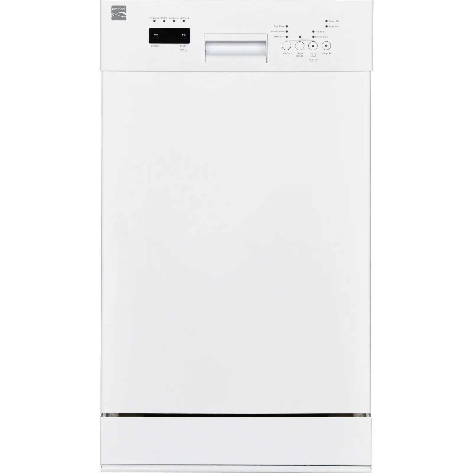 18" Built-in Dishwasher with UltraWash® Plus System and EasyFlex 3rd Rack  White
