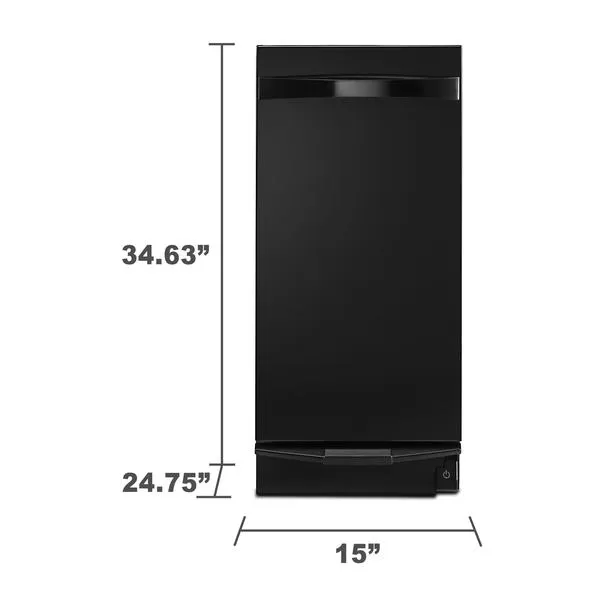 Thumbnail for Kenmore Elite 14739  1.4 cu. ft. Black Trash Compactor