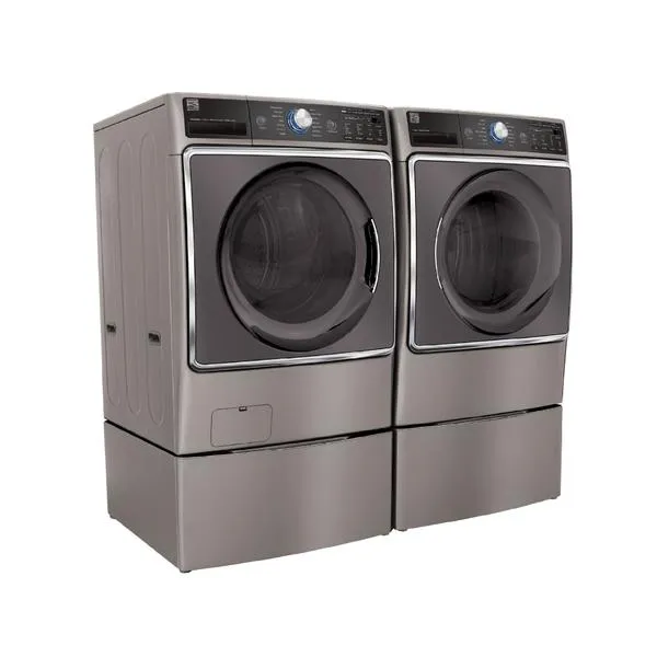 Thumbnail for Kenmore Elite 41073   5.2 cu. ft. Front-Load Washer with Steam Treat - Metallic Silver - Sears