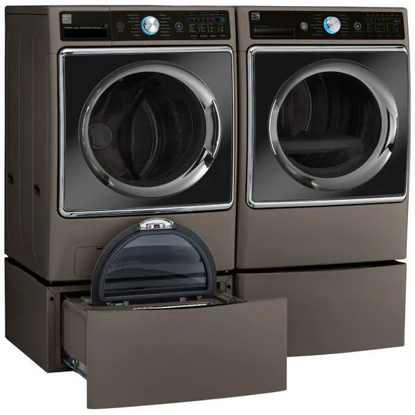 Thumbnail for Kenmore Elite 41073   5.2 cu. ft. Front-Load Washer with Steam Treat - Metallic Silver - Sears