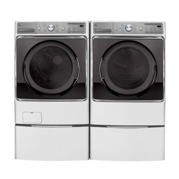 Thumbnail for Kenmore Elite 41072   5.2 cu. ft. Front-Load Washer with Steam Treat - White - Sears