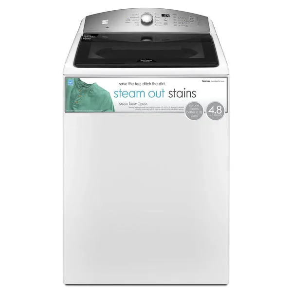4.8 cu. ft. Top Load Washer w/Steam Treat - White ENERGY STAR Certified