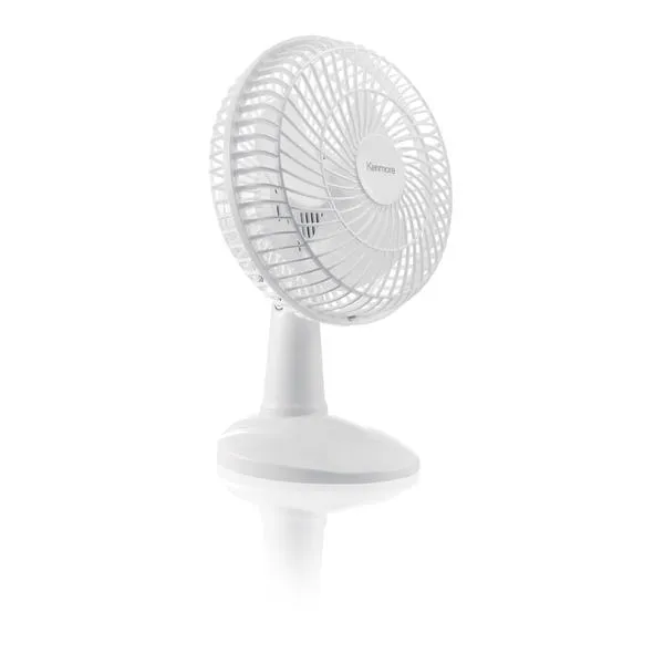 Thumbnail for 6" 2-in-1 Desk/Clip Fan - White