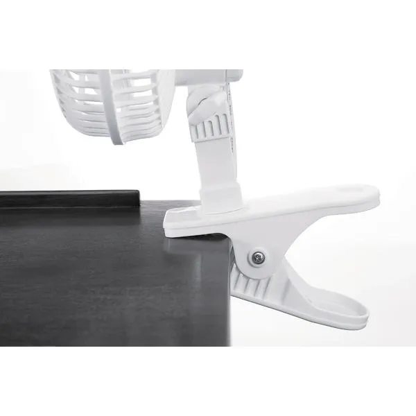 Thumbnail for 6" 2-in-1 Desk/Clip Fan - White