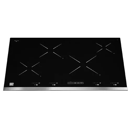 Thumbnail for 30" Electric Induction Cooktop Stainless Steel w/ Black