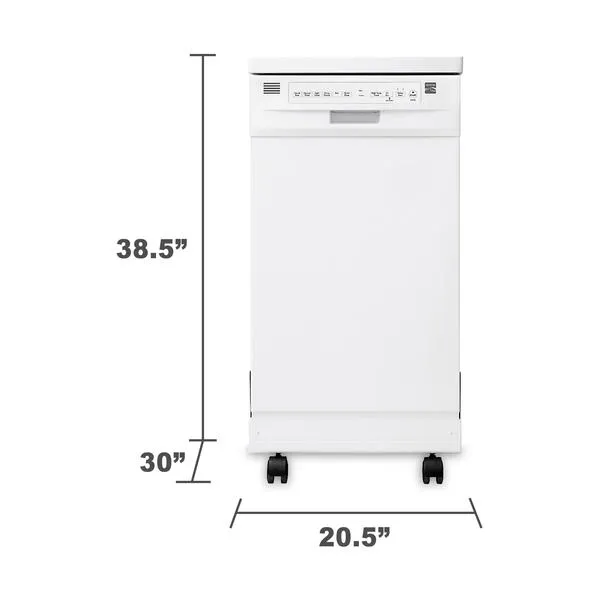 Thumbnail for 18" Portable Dishwasher - White