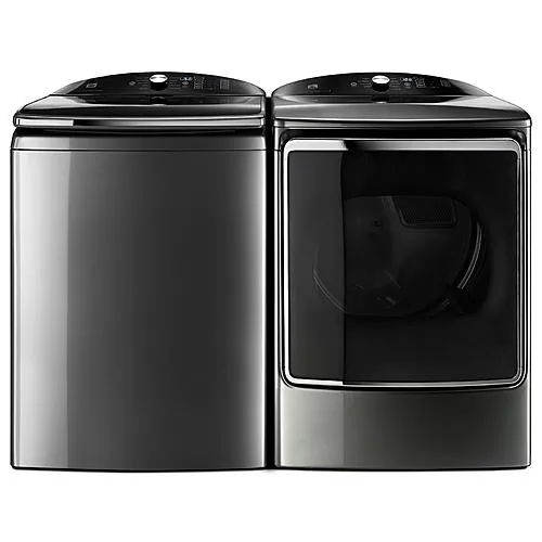 Thumbnail for Kenmore Elite 31633  6.2 cu. ft. Top-Load Washer w/ Quad Action Impeller - Metallic