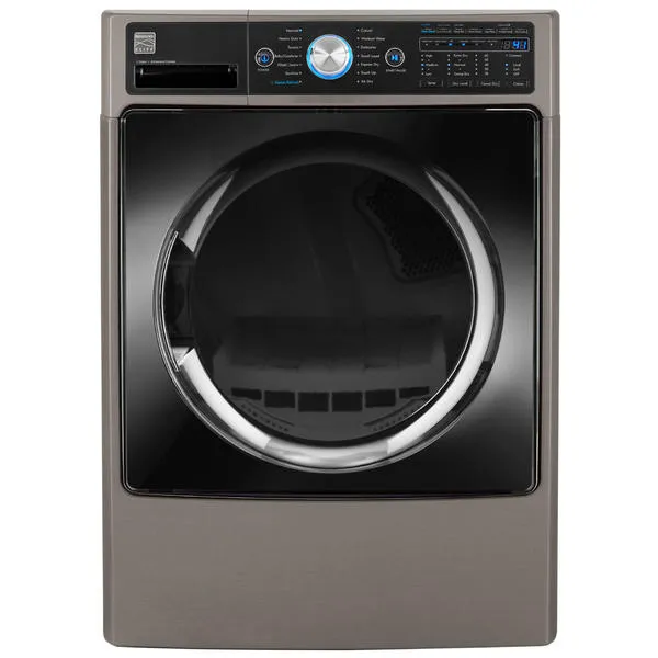 Kenmore Elite 81583   7.4 cu. ft. Electric Dryer with Steam - Metallic Silver