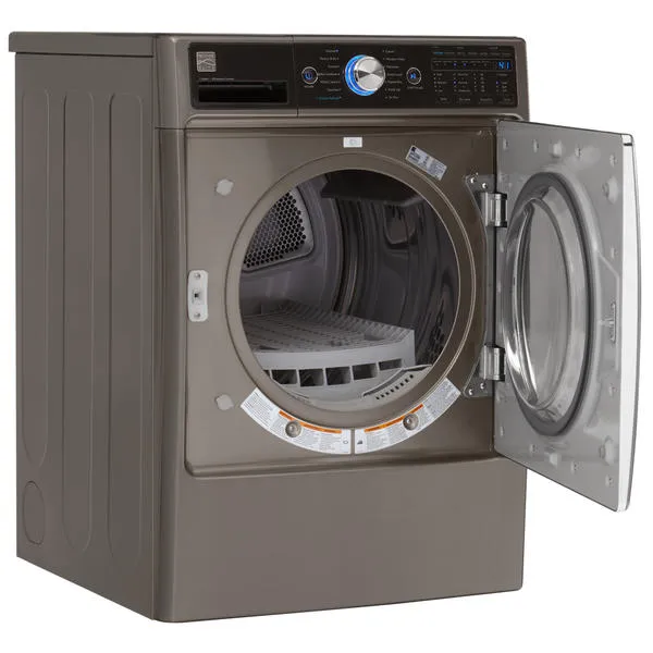 Thumbnail for Kenmore Elite 81583   7.4 cu. ft. Electric Dryer with Steam - Metallic Silver