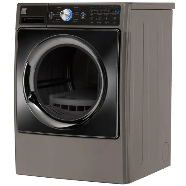Thumbnail for Kenmore Elite 81583   7.4 cu. ft. Electric Dryer with Steam - Metallic Silver