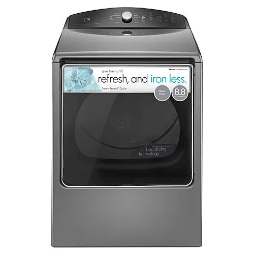 8.8 cu. ft. Gas Dryer w/ Steam Refresh - Metallic
