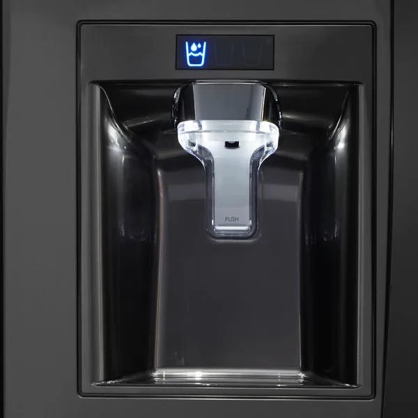 Thumbnail for Kenmore Elite 74027  29.8 cu. ft. French Door Bottom-Freezer Fridge - Black Stainless Steel
