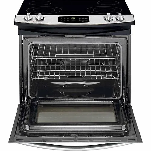 Thumbnail for 4.6 cu. ft. Slide-In Electric Range w/ Ceramic Smoothtop Cooktop - Stainless Steel