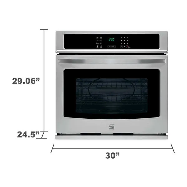 Thumbnail for 30" Electric Self-Clean Single Wall Oven - Stainless Steel
