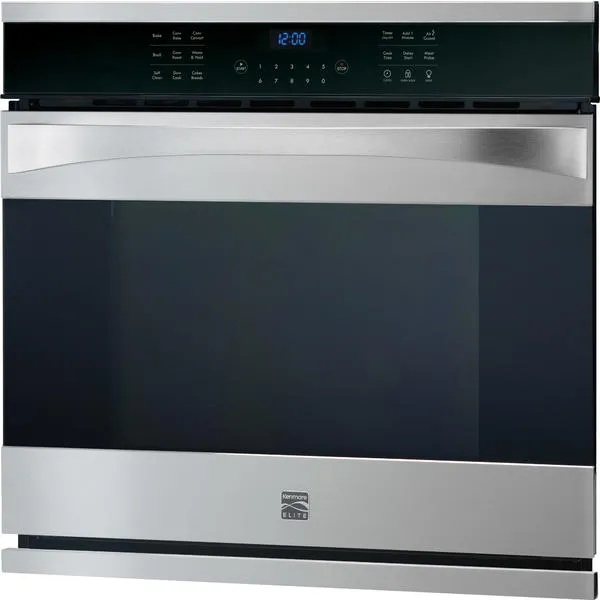 Thumbnail for Kenmore Elite 48363  30" Electric Single Wall Oven - Stainless Steel