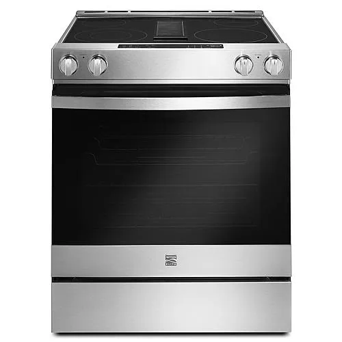 Kenmore Elite 42793 6.4 Cu. Ft. Front-Control Downdraft Electric Freestanding Range