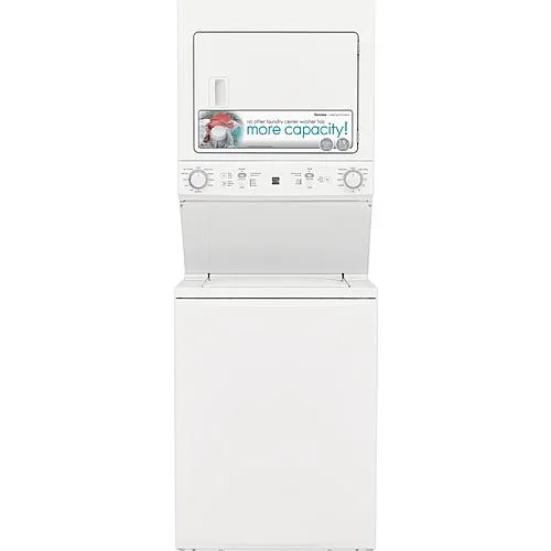 3.9 cu. ft.  Electric Laundry  Center - White