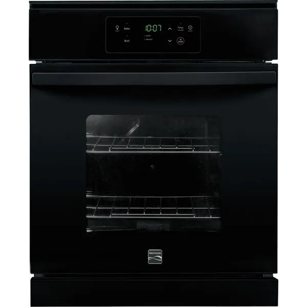 24" Electric Wall Oven - Black