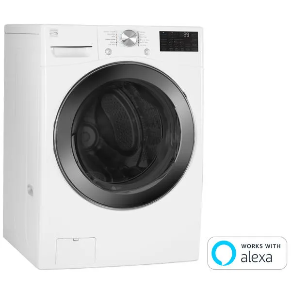 Thumbnail for 4.5 cu. ft. Smart Wi-Fi Enabled Front Load Washer w/ Accela Wash® & Steam  White