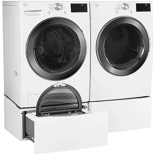 Thumbnail for 4.5 cu. ft. Smart Wi-Fi Enabled Front Load Washer w/ Accela Wash® & Steam  White