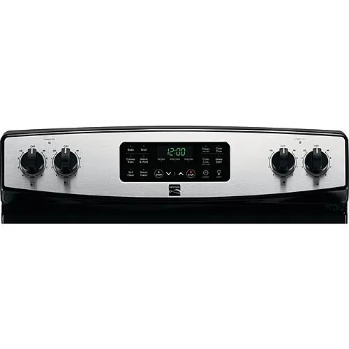 Thumbnail for 5.4 cu. ft. Self-Clean Electric Coil Range with Convection - Stainless Steel
