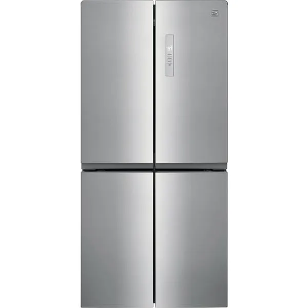 17.4 cu. ft. 4-Door French Door Refrigerator - Stainless Steel