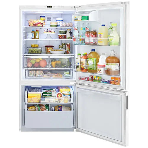 Thumbnail for 24.1 cu. ft. Bottom Freezer Refrigerator - White