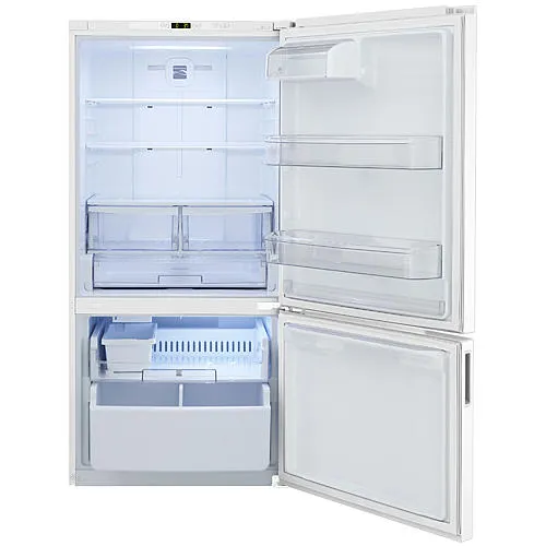 Thumbnail for 24.1 cu. ft. Bottom Freezer Refrigerator - White