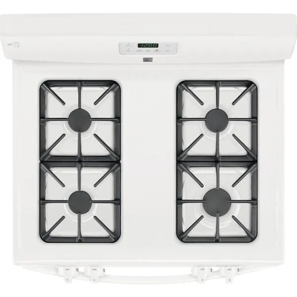 Thumbnail for 4.2 cu. ft. Gas Range with Broil & Serve Drawer - White