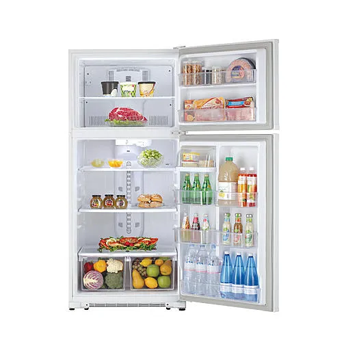 Thumbnail for 18 cu. ft. Top-Freezer Refrigerator with Glass Shelves  White