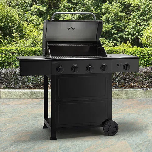 Kenmore  4 Burner Gas Grill - Matte Black