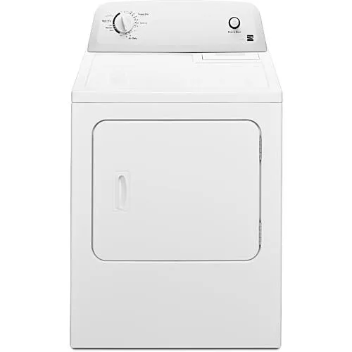 6.5 cu. ft. Electric Dryer - White