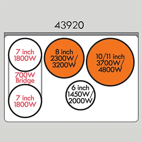 Thumbnail for Kenmore Elite 43920  36" Induction Cooktop - Stainless Steel