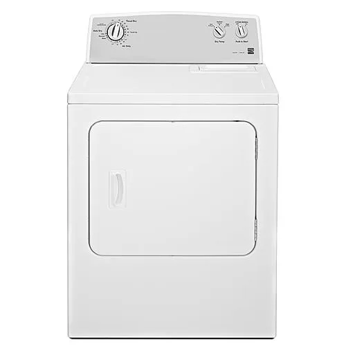 5.9 cu. ft. Flat-Back Gas Dryer w/ SmartDry - White