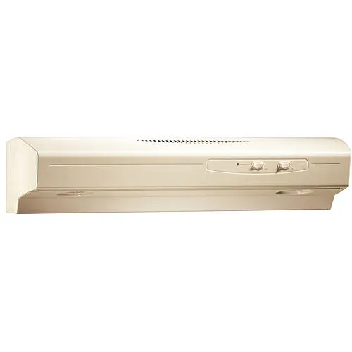 36" Updraft Range Hood - Bisque