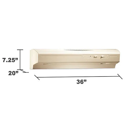 Thumbnail for 36" Updraft Range Hood - Bisque