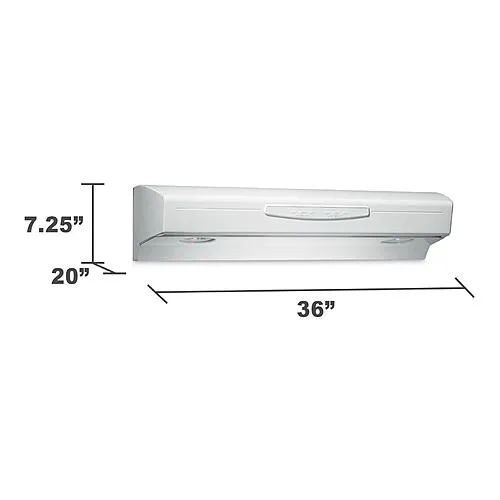 Thumbnail for Kenmore Elite 55122  36" Updraft Range Hood with 3-Setting Halogen