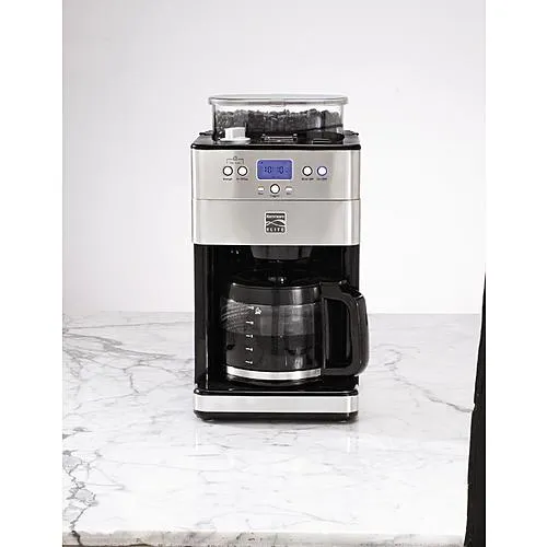 Thumbnail for Kenmore Elite 239401  12-Cup Coffee Grinder & Brewer - Stainless Steel