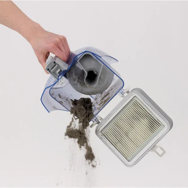 Thumbnail for Bagless Compact Canister Vacuum with Turbine Brush
