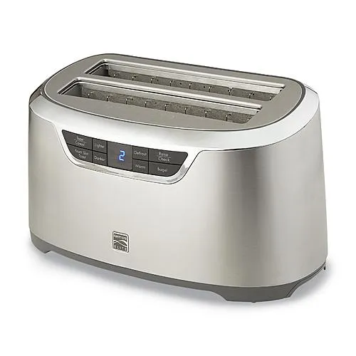 Kenmore Elite 139399  4-Slice Auto-Lift Long Slot Toaster - Stainless Steel