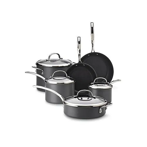 Kenmore 10 pc. Hard Anodized Interior Cookware Set