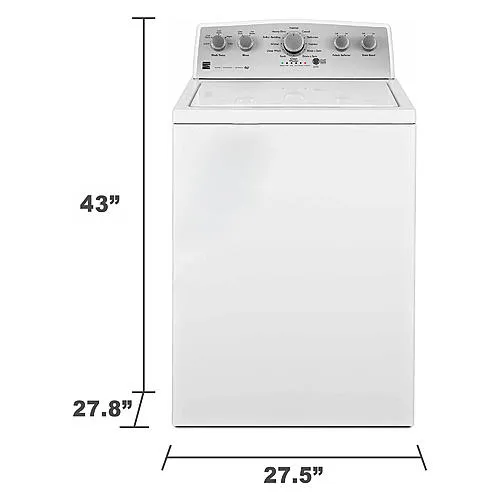 Thumbnail for 4.3 cu. ft. Top Load Washer w/Triple Action Impeller - White