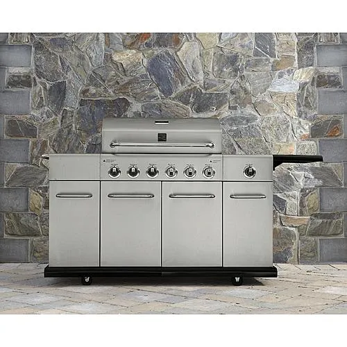 Kenmore 6-Burner Gas Grill with Storage