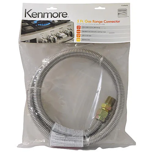 5' Gas Range Connector