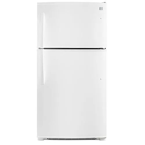 21 cu. ft. Energy Star Top-Freezer Fridge - White