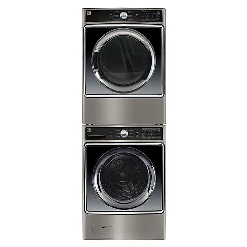 Thumbnail for Kenmore Elite 81983 Kenmore  Smart 9 cu. ft. Electric Dryer w/Steam - Metallic
