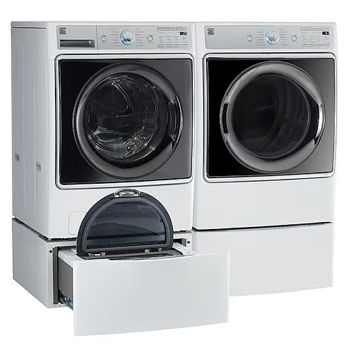 Thumbnail for Kenmore Elite 81982 9.0 cu. ft. Smart Electric Dryer w/ Steam - White