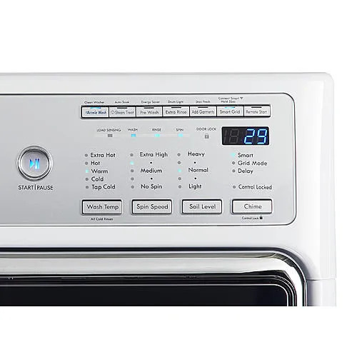 Thumbnail for Kenmore Elite 41982 5.2 cu. ft. Smart Front-Load Washer w/ Accela Wash Technology - White