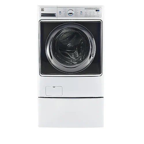 Thumbnail for Kenmore Elite 41982 5.2 cu. ft. Smart Front-Load Washer w/ Accela Wash Technology - White