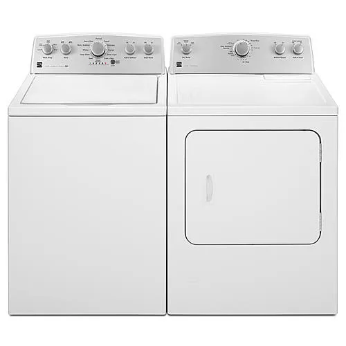 Thumbnail for 5.9 cu. ft. Gas Dryer w/ Flat Back Long Vent - White